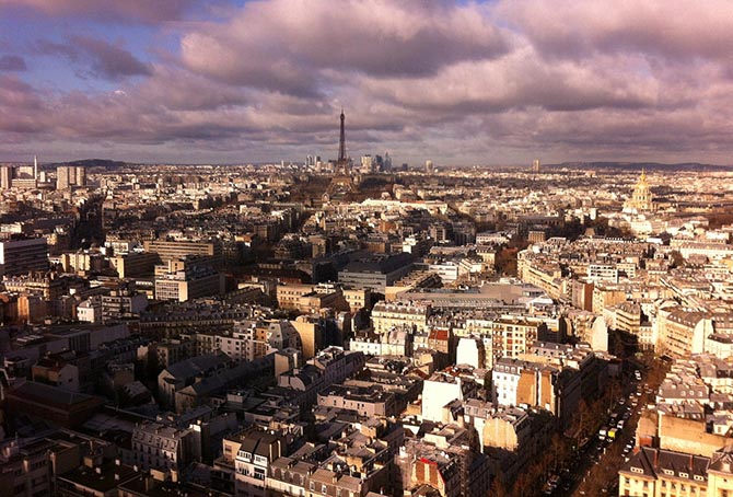 districts of Paris - hotels and reviews